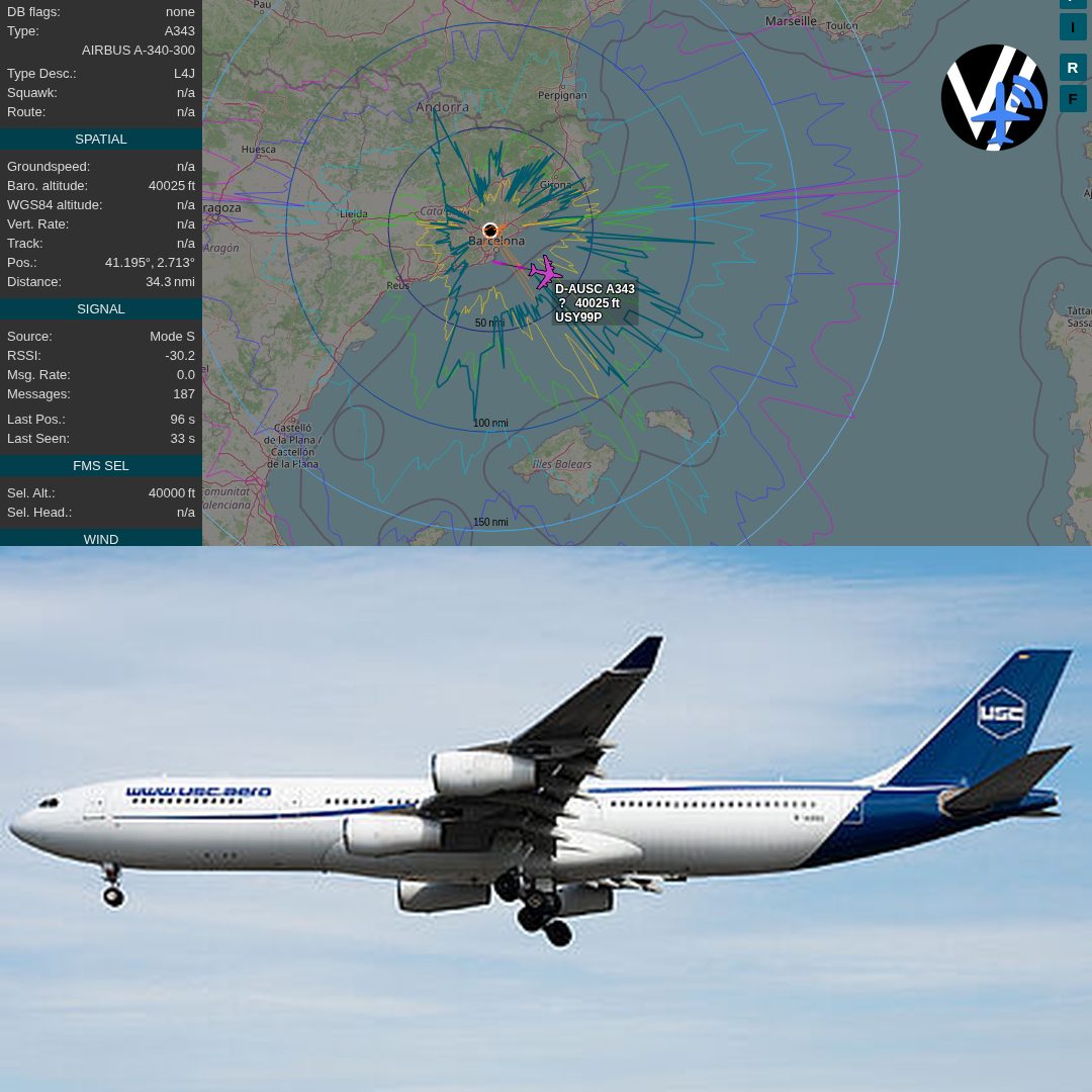 ✈️ Uncommon spotting at Barcelona